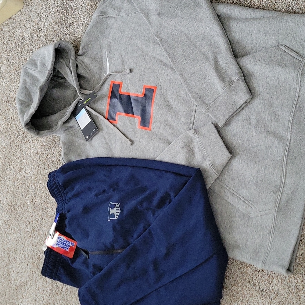 Nike University of Illinois Hoodie & Track Pants NWT